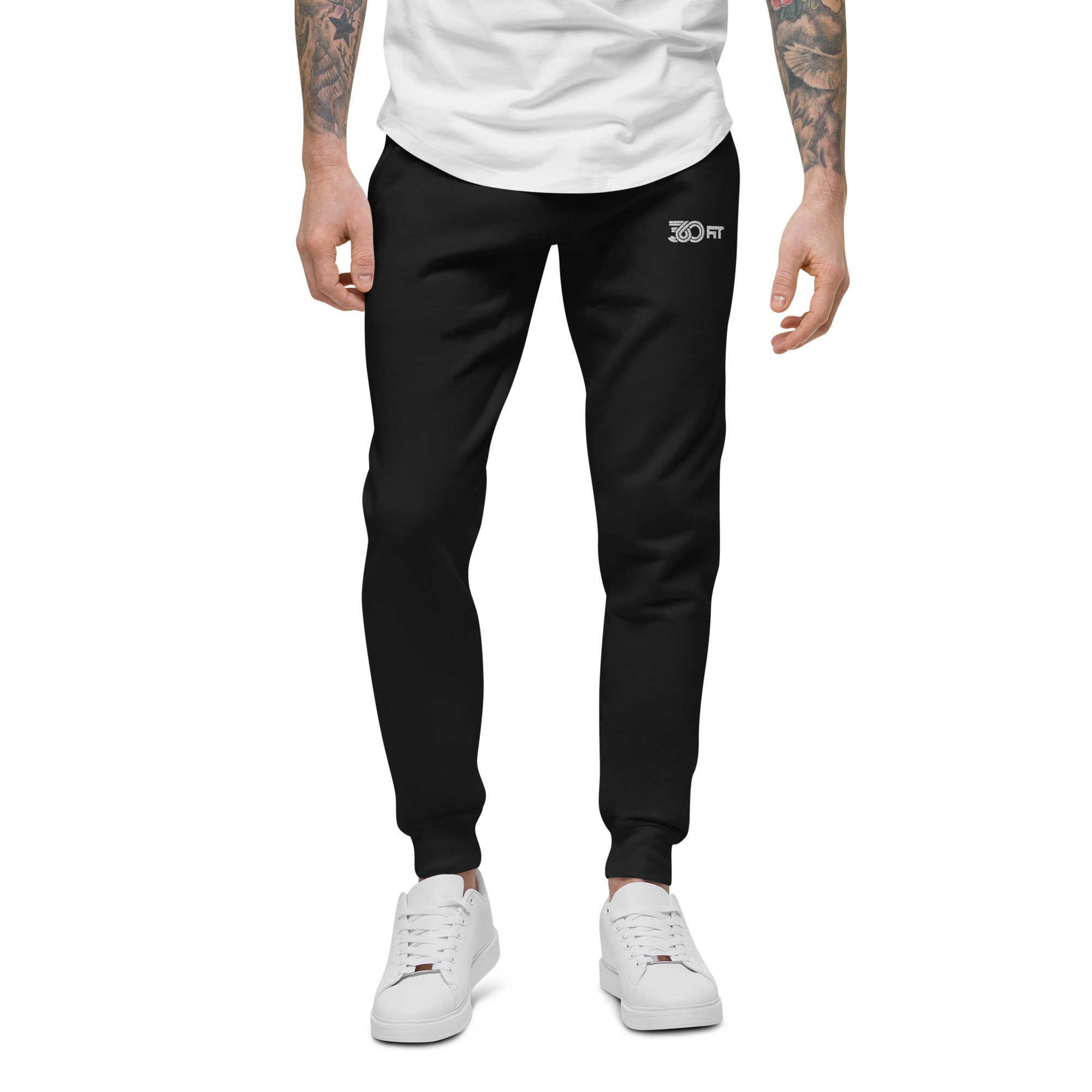 unisex-fleece-sweatpants-black-front-63d151a291124